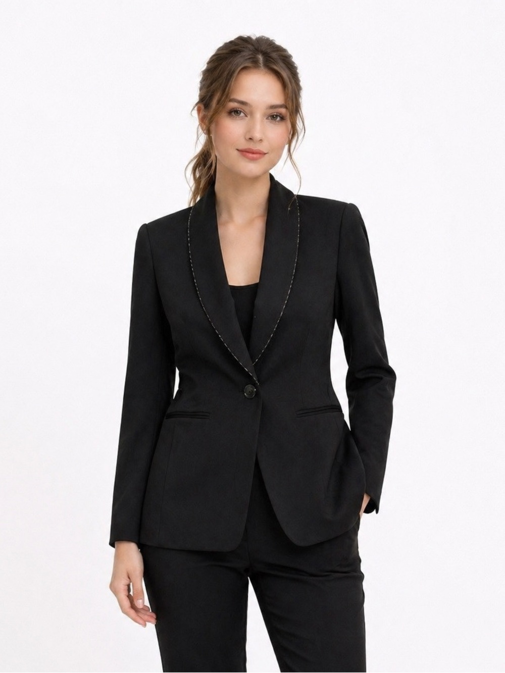 Elegant Black Women's Blazer by Bianca Nygard